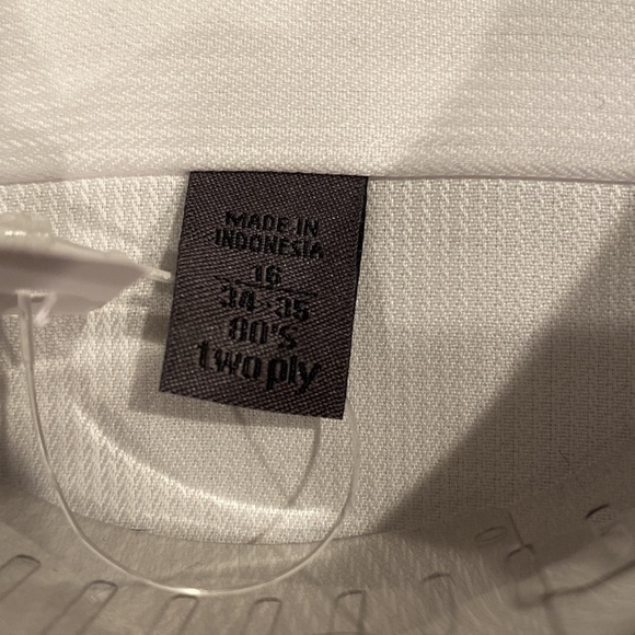 White long sleeve button up shirt - Picture 4 of 4